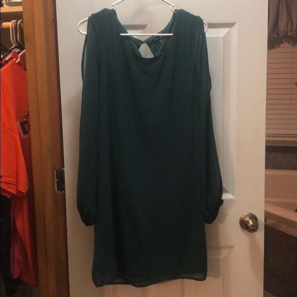 AS YOU WISH Xl Emerald green dress